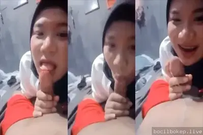 Paksa sepupu muda ngisep kontol sampe basah
